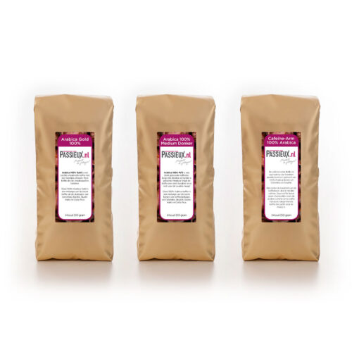 Proefpakket Koffiebonen Arabica Melange 250 gram