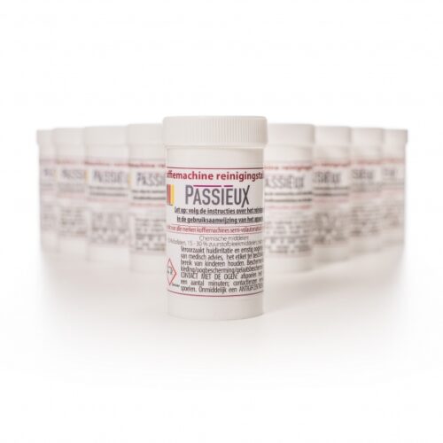 passieux-reinigingstabletten-koffiebonen-machine Koffiemachine Reinigingstabletten 25 stuks